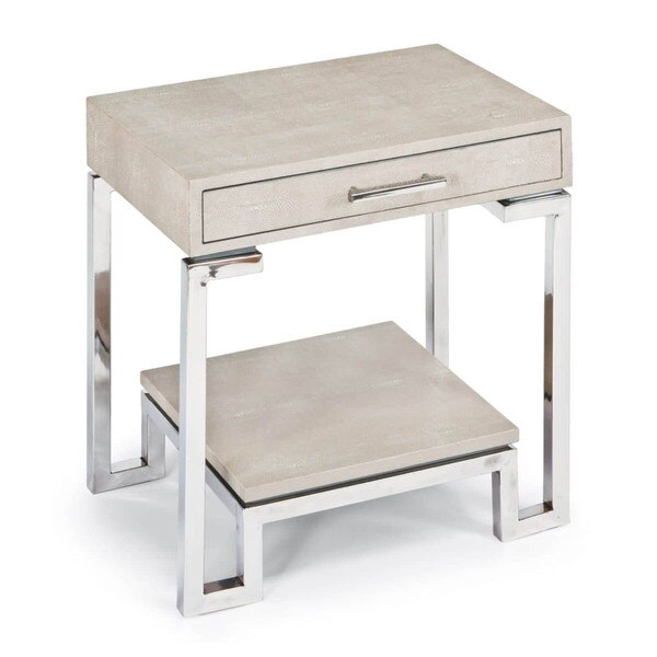 Shagreen End Table